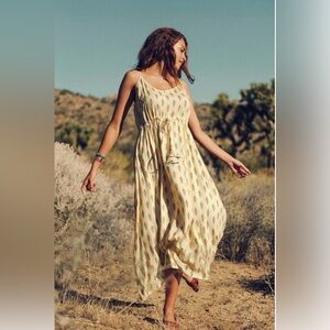 NWT B. Yellowtail x Ernesto Yerena Montejano Decolonize Maiz Maxi Sundress